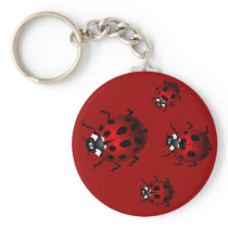 Ladybug Art Keychain Bug Keepsake Ladybug Gifts