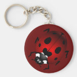 Ladybug Art Keychain Bug Keepsake Ladybug Gifts