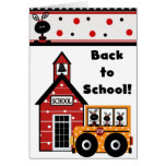 Ladybug Back to School Card