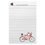 Ladybug Bicycle stationery