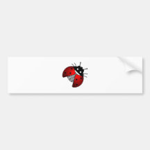 ladybug bumper stickers