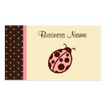 Ladybug Business Cards