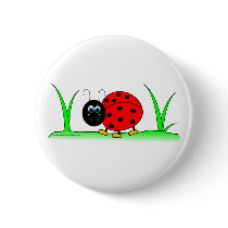 Ladybug Button