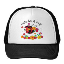 Ladybug Cute As A Bug Mesh Hats