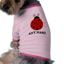 LADYBUG design customized with ANY NAME