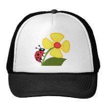 Ladybug Flower Hat
