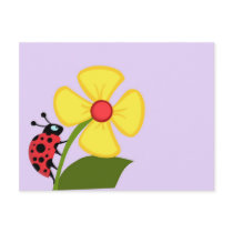 Ladybug Flower
