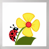 Ladybug Flower