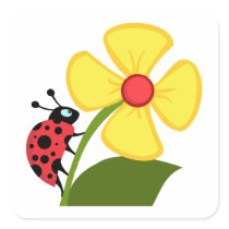 Ladybug Flower