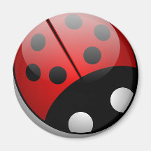 Ladybug Fridge Magnets