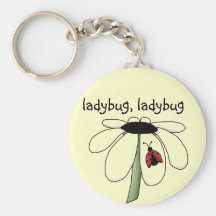 Ladybug Ladybug Tshirts and Gifts Key Chains