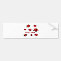 LADYBUG LANE BUMPER STICKER