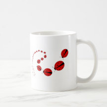 Ladybug Line Dance Mugs