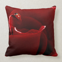 Ladybug Love American MoJo Pillow