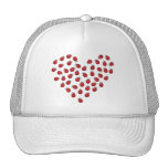 Ladybug Love Heart Trucker Hat