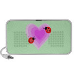 Ladybug Love iPhone Speakers