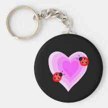 Ladybug Love Key Chains
