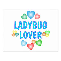 LADYBUG LOVER POSTCARDS
