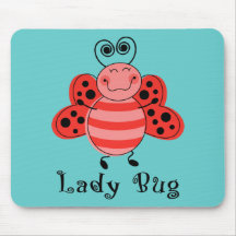 Ladybug Mouse Pad