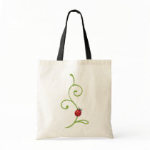 Ladybug on Vine Bag