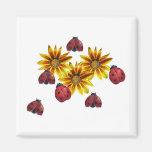 Ladybug Party Refrigerator Magnets