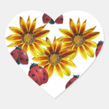 Ladybug Party Sticker