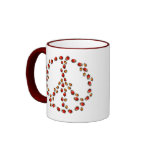Ladybug Peace Mug