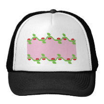 Ladybug Pink blank Mesh Hats
