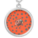 Ladybug Polka Dot Necklace