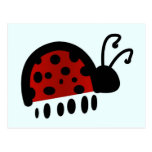 Ladybug Postcard
