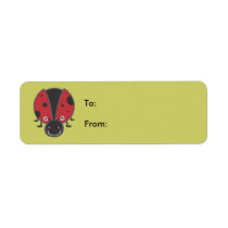 Ladybug labels