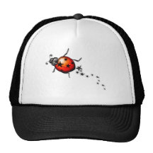 Ladybug Rockstar Mesh Hat