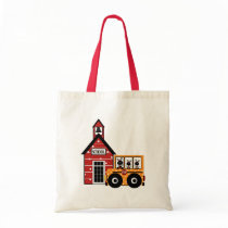 Ladybug School and School Bus Tshirts and Gifts Canvas Bag