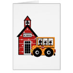 Ladybug School and School Bus Tshirts and Gifts Card