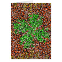 Ladybug St. Patrick's Day Card cards