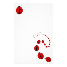 Ladybug Stationery