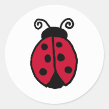 Ladybug Sticker