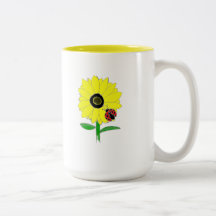 LadyBug & Sunflower Mugs
