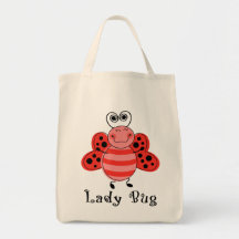 Ladybug Tote Bags