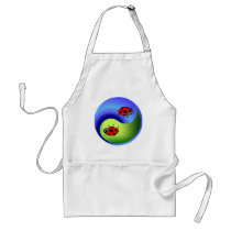 Ladybug Yin Yang Aprons