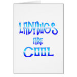 Ladybugs are Cool Greeting Card