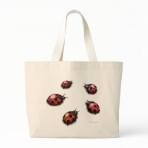 Ladybugs Canvas Bag