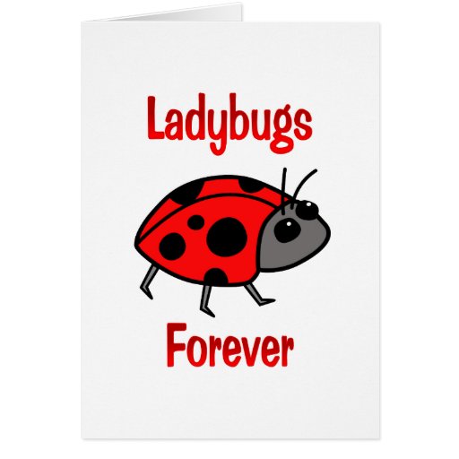 Ladybugs Forever Greeting Cards