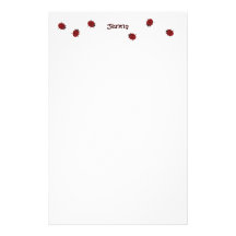Ladybugs Galore Stationery for Kids