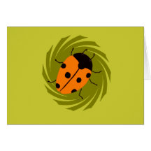 Ladybugs Greeting Card