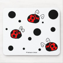 Ladybugs Mouse Pads