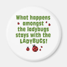 Ladybugs Refrigerator Magnet