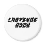 Ladybugs Rock Magnet