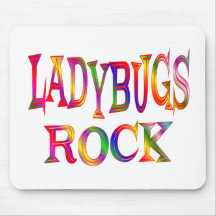 Ladybugs Rock Mousepad