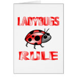LADYBUGS RULE GREETING CARDS